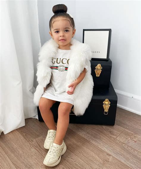 gucci clothes for girl|gucci little girl outfit.